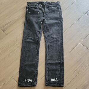 Hood by Air Mod Double Sag Black  Jeans